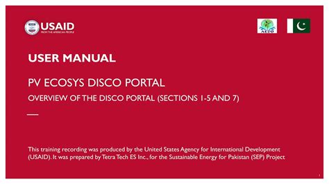 discoportal|Introduction to DISCO Portal Section 1 to Section 5